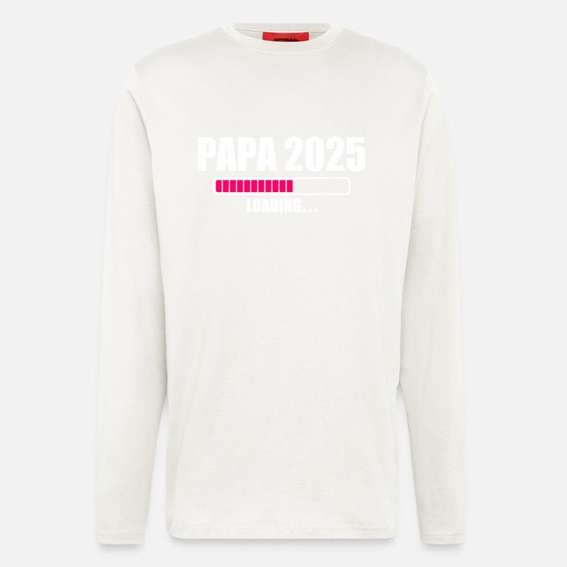 Papa 2025 - Langarmshirt - made by SPREAD - OFF WHITE