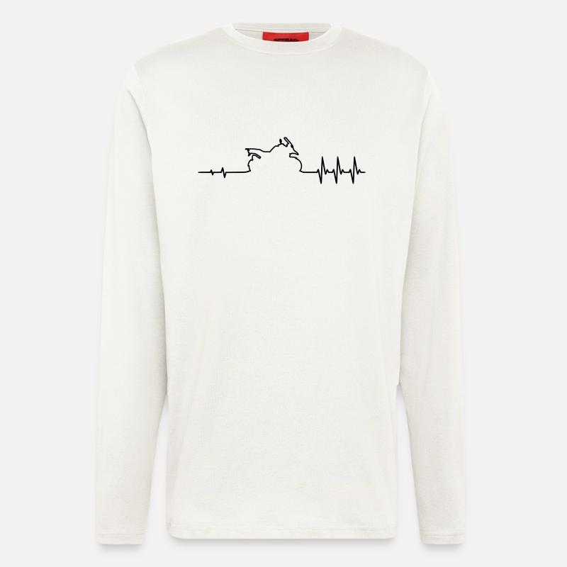 Puls GS Reiseenduro - Langarmshirt - made by SPREAD  - OFF WHITE