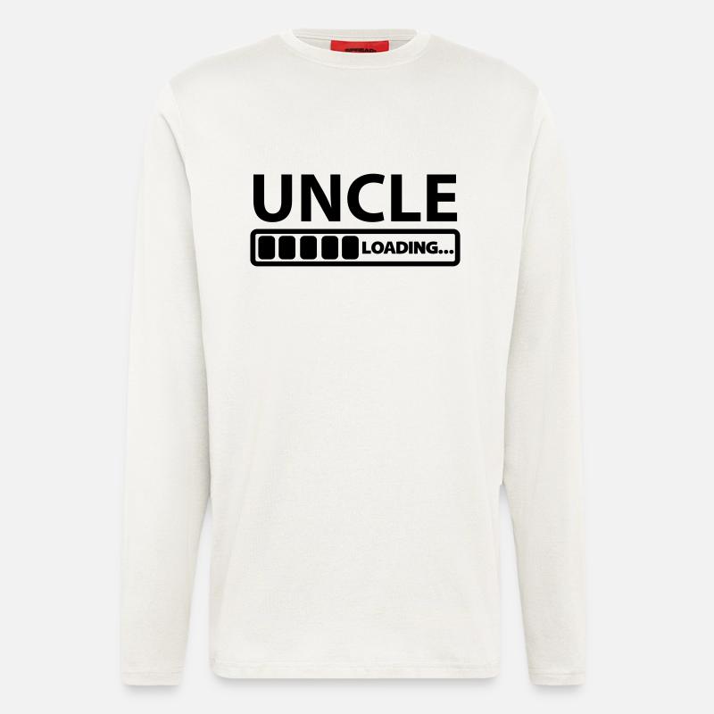 uncle_loading - Langarmshirt - made by SPREAD  - OFF WHITE