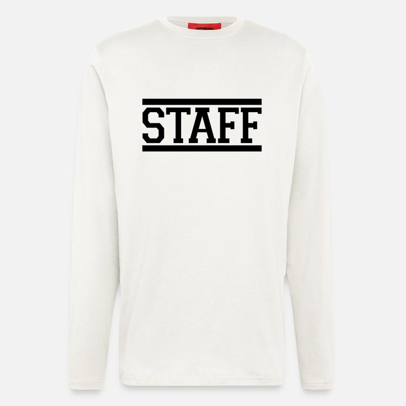 staff - Langarmshirt - made by SPREAD  - OFF WHITE