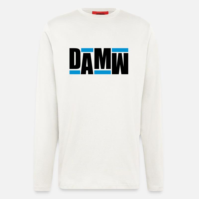 DAMW Retro - Langarmshirt - made by SPREAD  - OFF WHITE