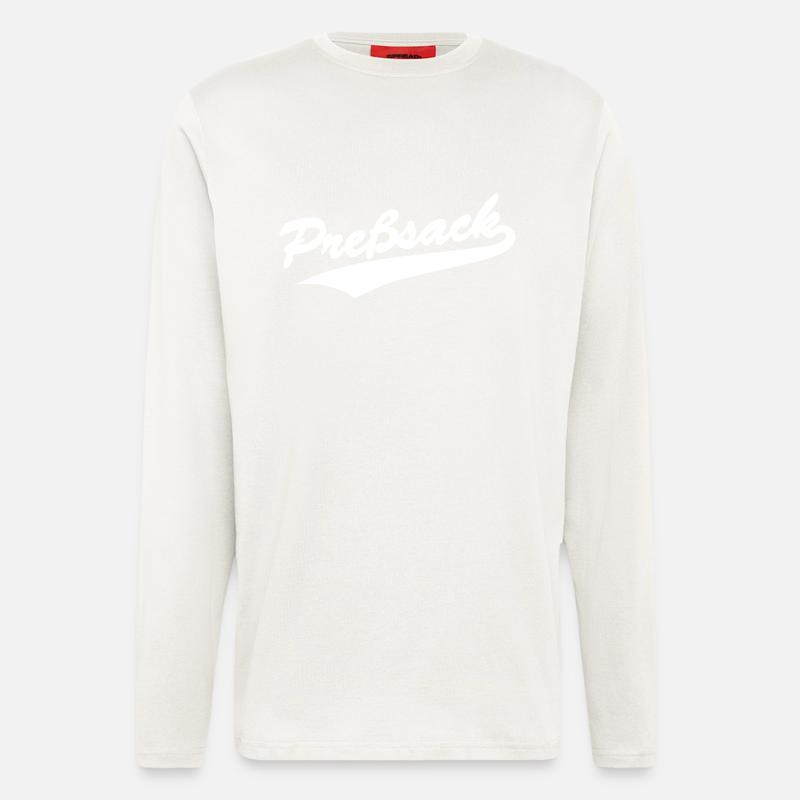 Preßsack Baseball-Style - Langarmshirt - made by SPREAD  - OFF WHITE