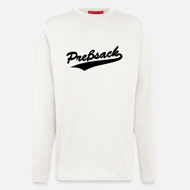 Preßsack Baseball-Style - Langarmshirt - made by SPREAD  - OFF WHITE