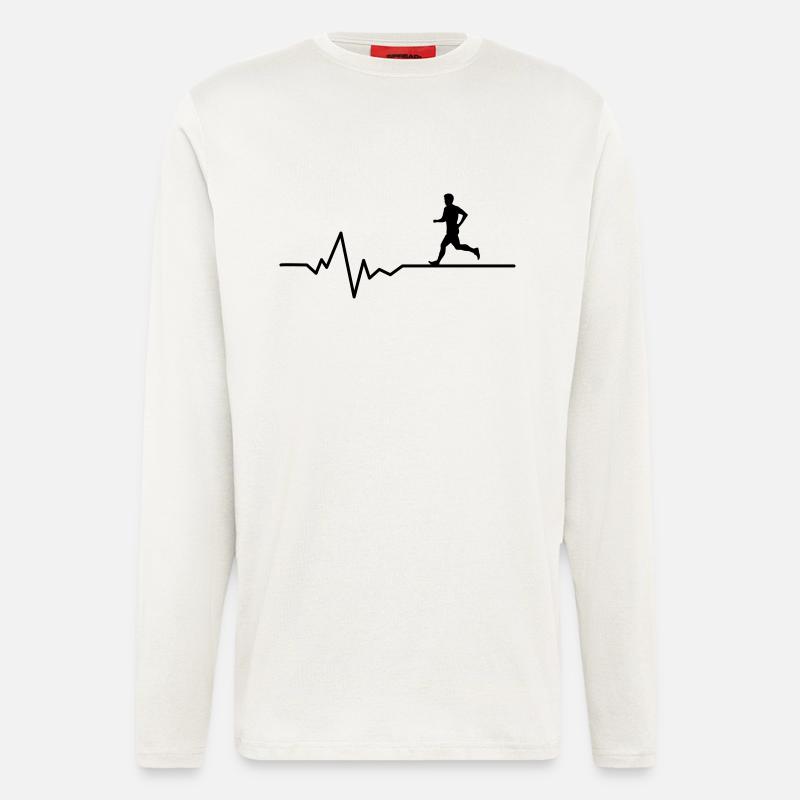 Jogger Puls - Langarmshirt - made by SPREAD  - OFF WHITE