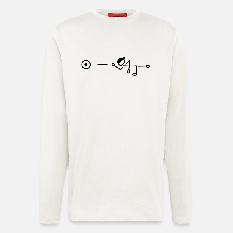 Darts target - Longsleeve - made by SPREAD  - OFF WHITE