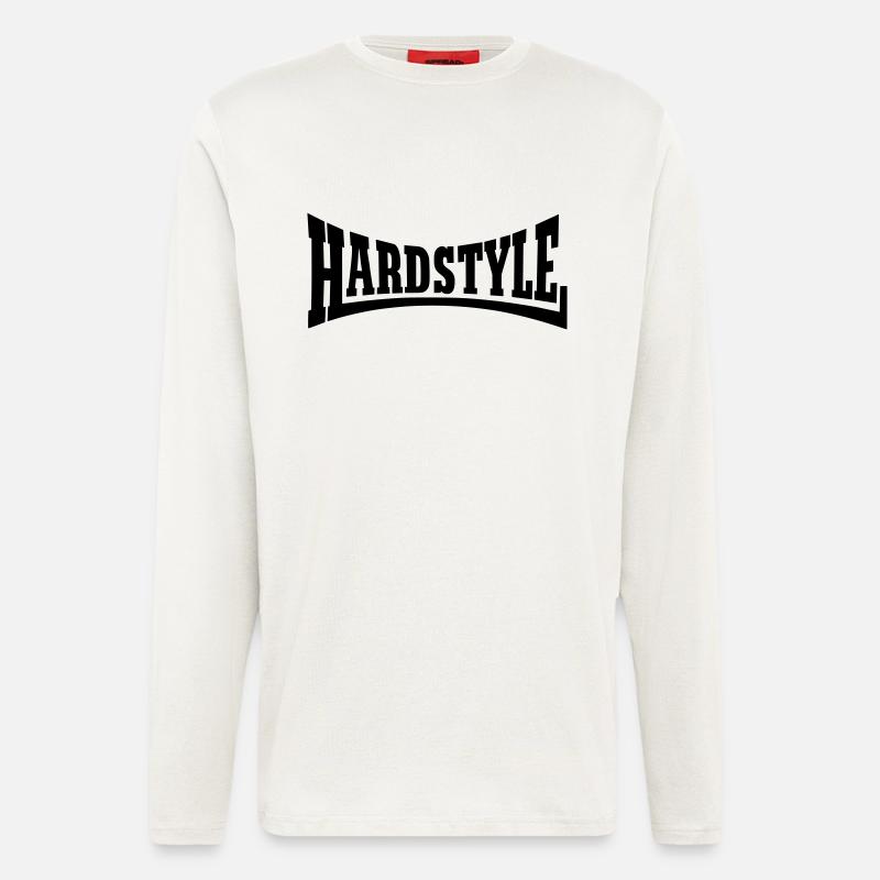 Hardstyle_V63 - Langarmshirt - made by SPREAD  - OFF WHITE
