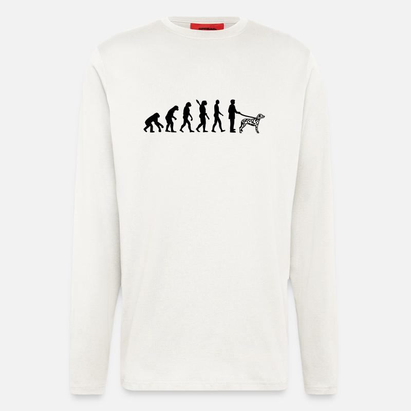 Dalmatian - Longsleeve - made by SPREAD  - OFF WHITE