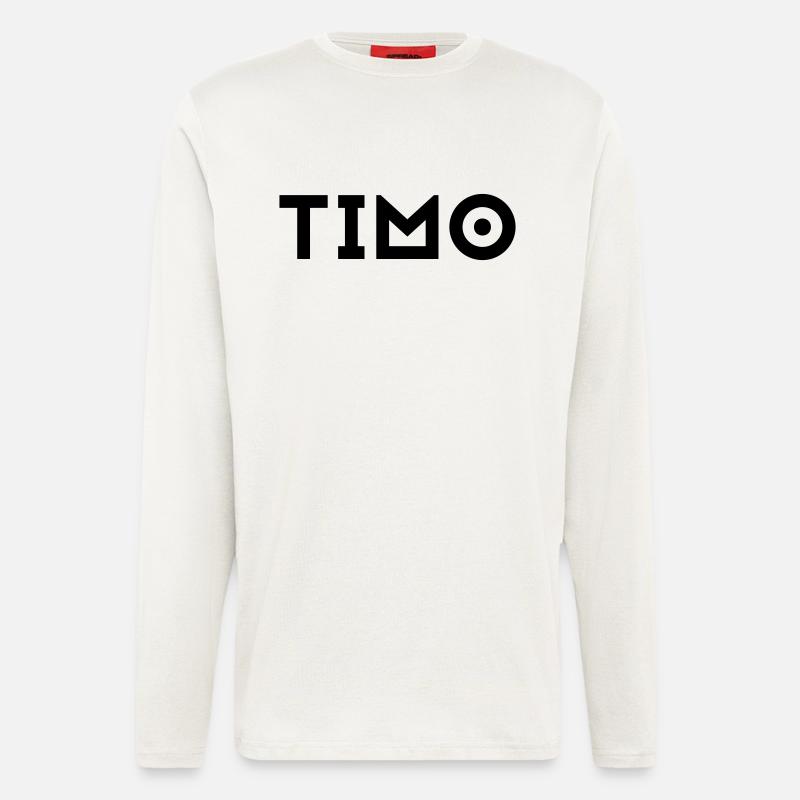 First name Timo - Longsleeve - made by SPREAD  - OFF WHITE