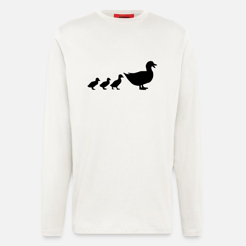 Duck - Longsleeve - made by SPREAD  - OFF WHITE