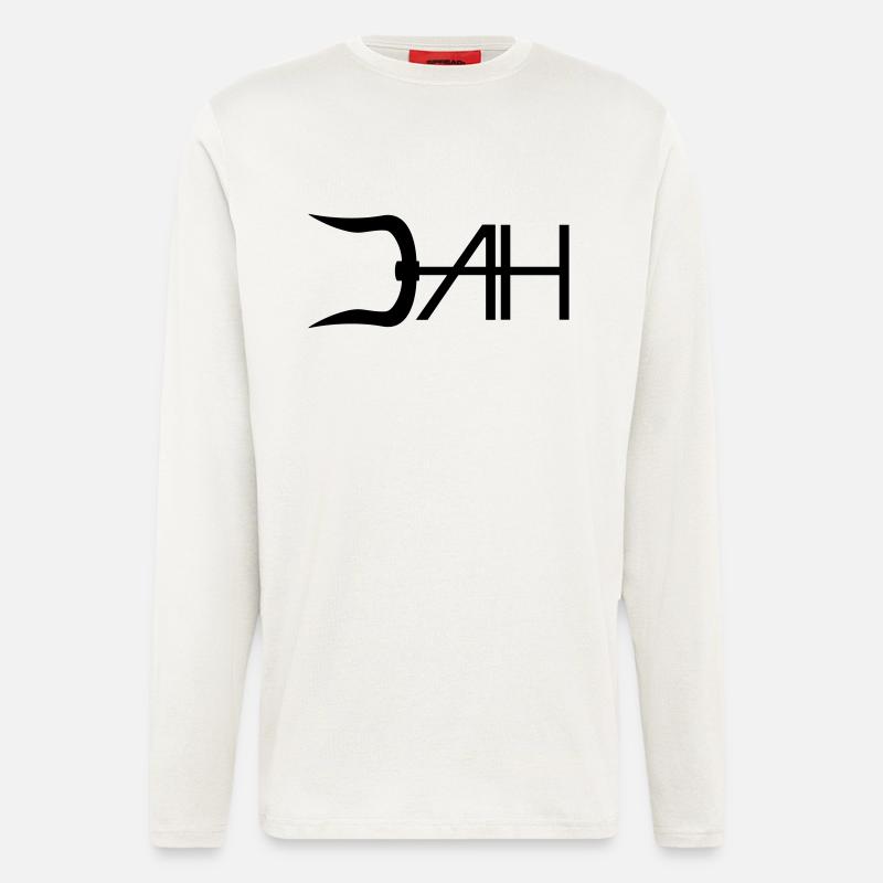 Logo AH AH - Langarmshirt - made by SPREAD  - OFF WHITE
