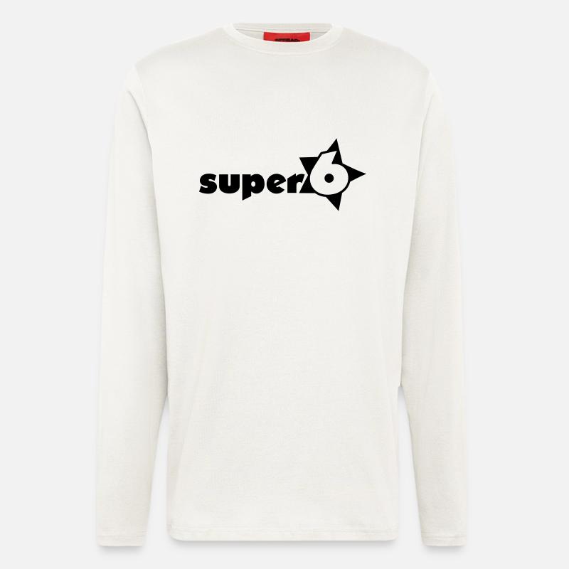 super_6_1c - Langarmshirt - made by SPREAD  - OFF WHITE