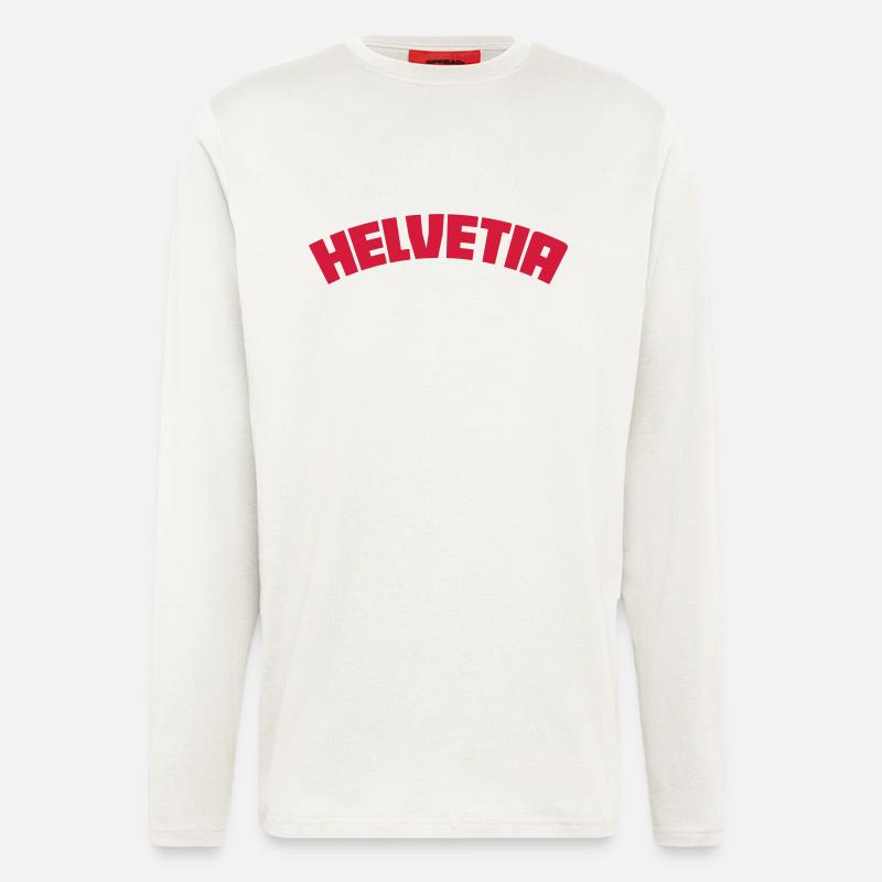helvetia - Langarmshirt - made by SPREAD  - OFF WHITE