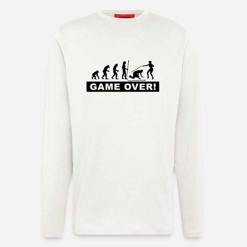 evolution_wedding4 - Longsleeve - made by SPREAD  - OFF WHITE