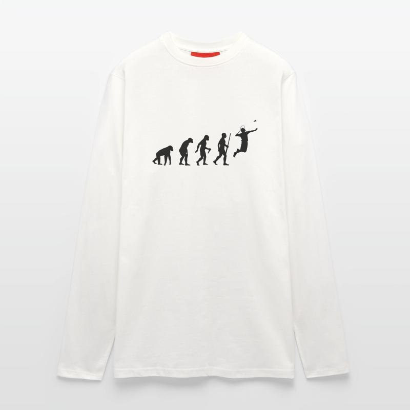 Badminton Evolution Langarmshirt - made by SPREAD 