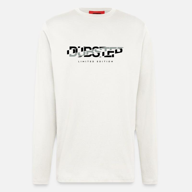dubstep LE - Langarmshirt - made by SPREAD  - OFF WHITE