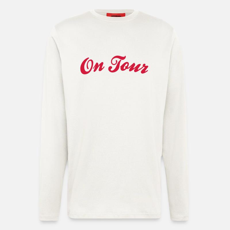 on tour - Langarmshirt - made by SPREAD  - OFF WHITE