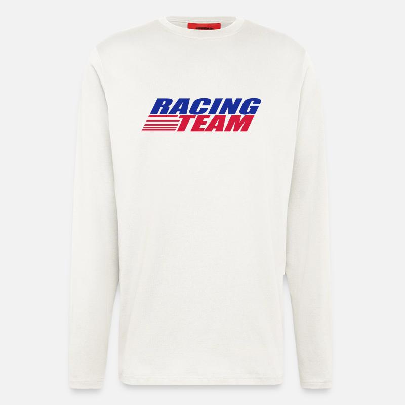 Racing Team - Langarmshirt - made by SPREAD  - OFF WHITE