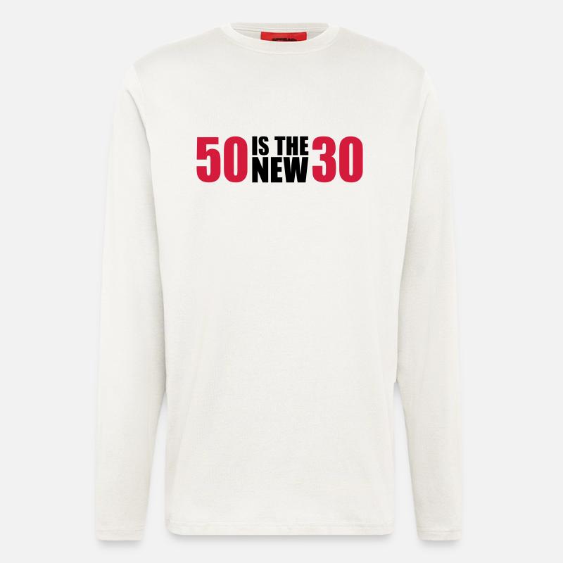50 Birthday - Longsleeve - made by SPREAD  - OFF WHITE