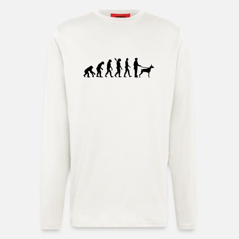 Doberman - Longsleeve - made by SPREAD  - OFF WHITE