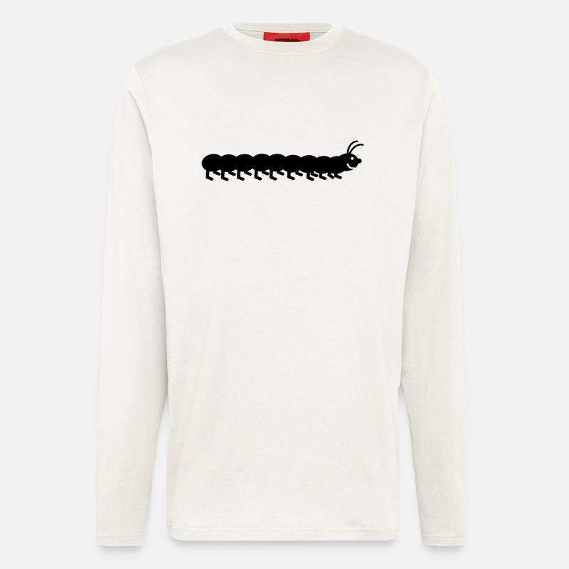 Raupe - Langarmshirt - made by SPREAD  - OFF WHITE