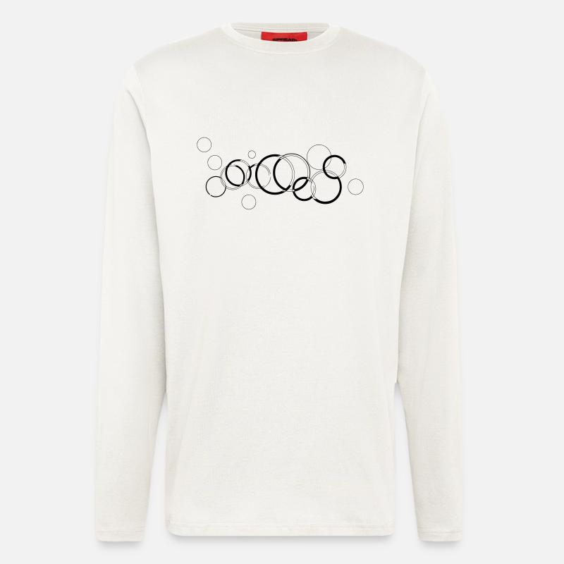 Circles - Langarmshirt - made by SPREAD  - OFF WHITE
