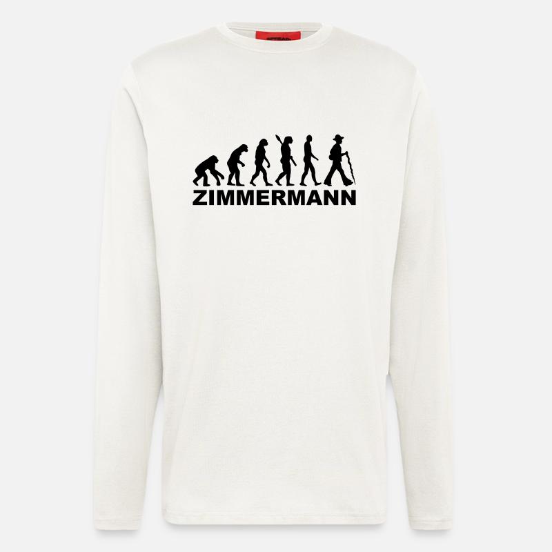 Zimmermann - Langarmshirt - made by SPREAD  - OFF WHITE