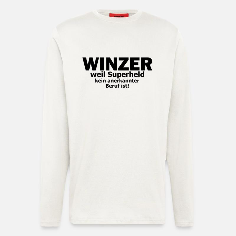 Winzer - Langarmshirt - made by SPREAD  - OFF WHITE