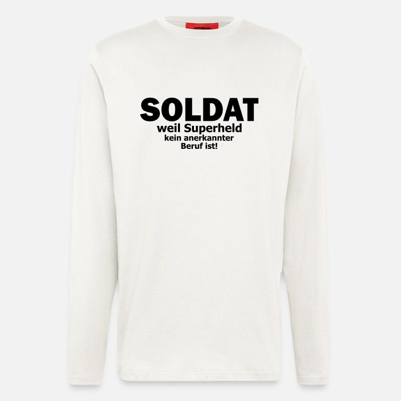 soldat - Langarmshirt - made by SPREAD - OFF WHITE