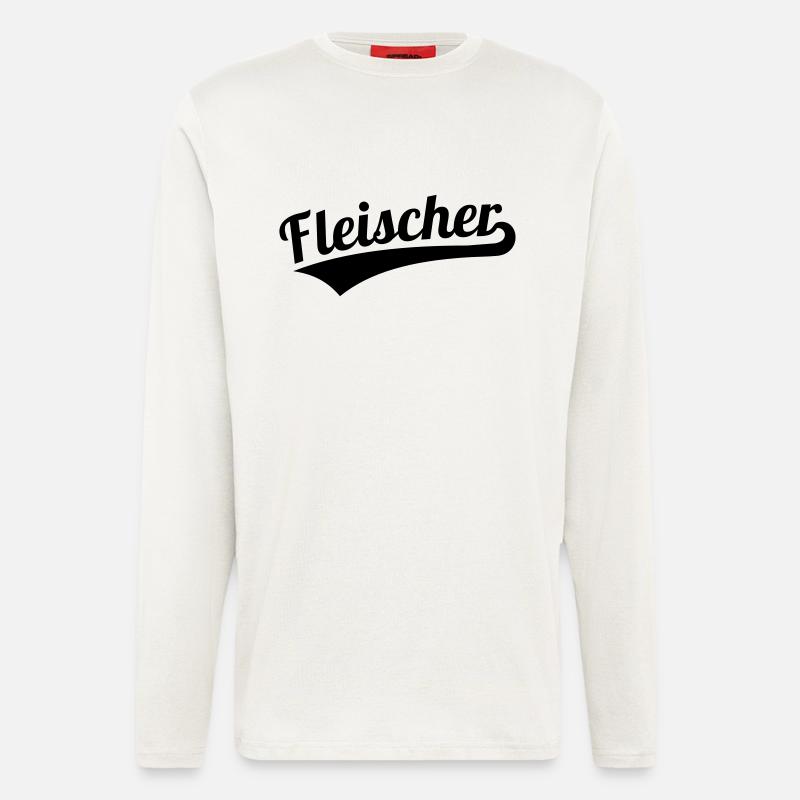 Fleischer - Langarmshirt - made by SPREAD  - OFF WHITE