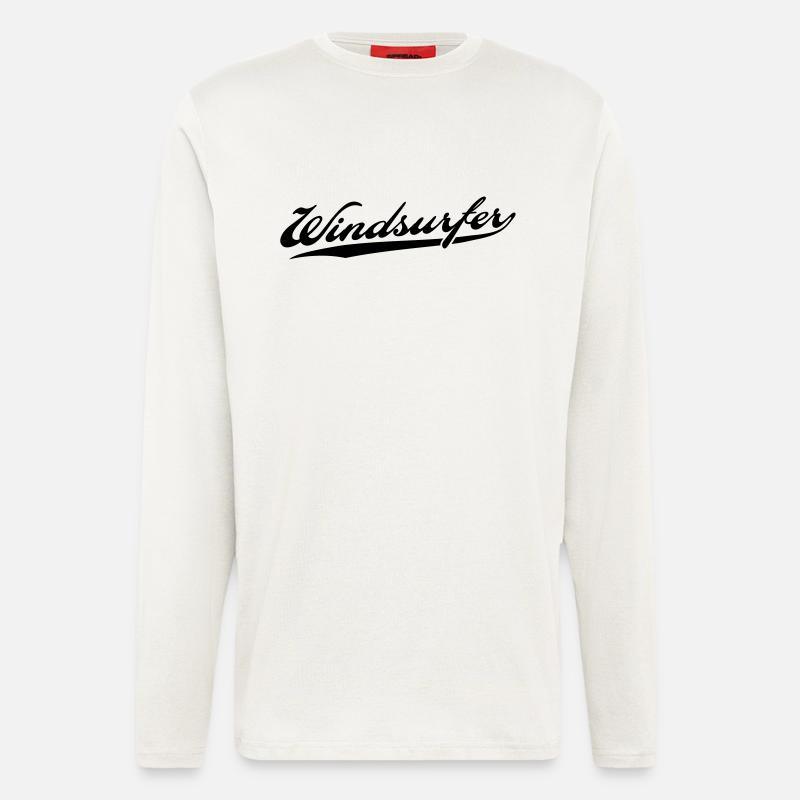 windsurfer - Langarmshirt - made by SPREAD  - OFF WHITE