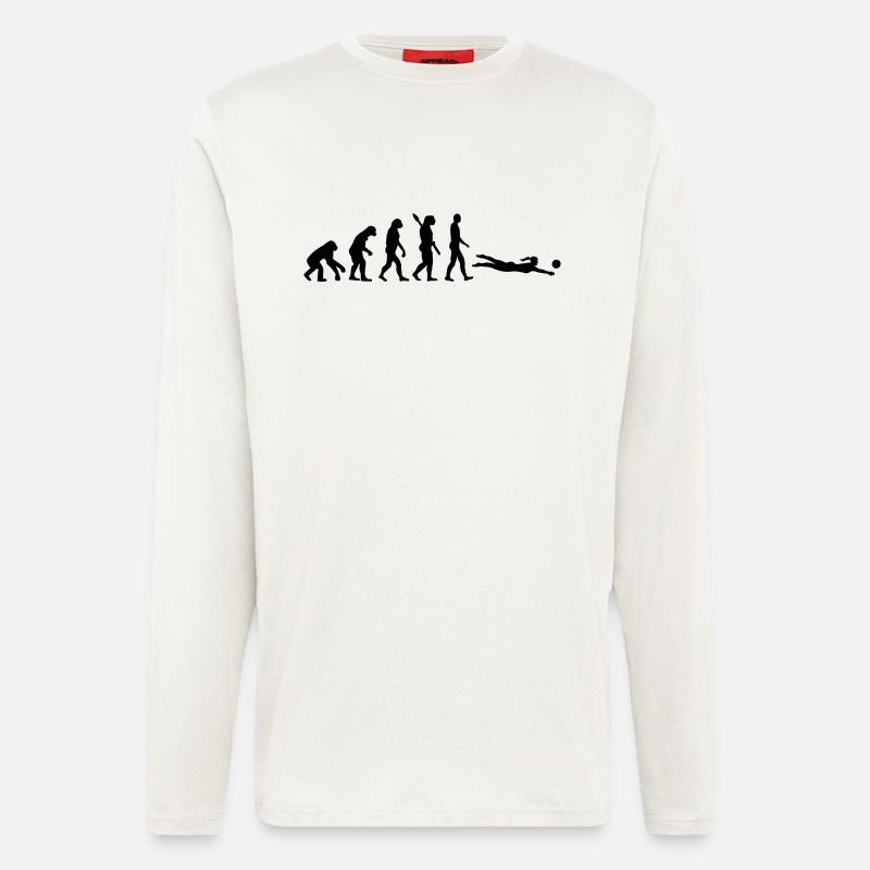 Evolution Beachvolleyball - Longsleeve - made by SPREAD  - OFF WHITE