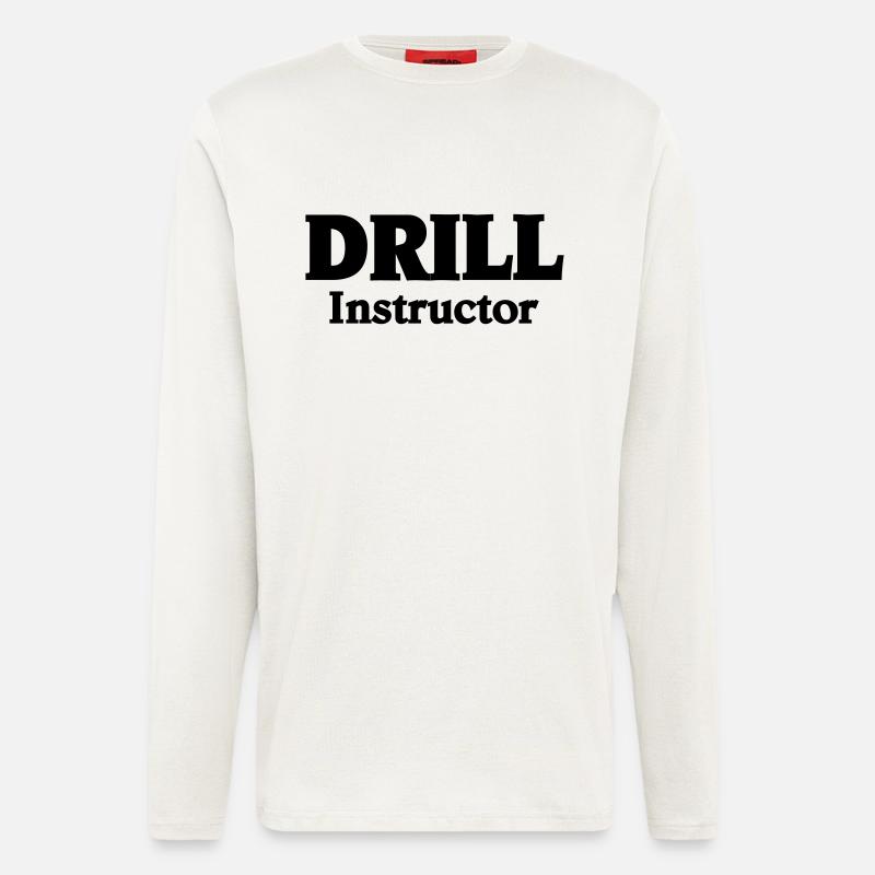 Drill Instructor - Longsleeve - made by SPREAD  - OFF WHITE