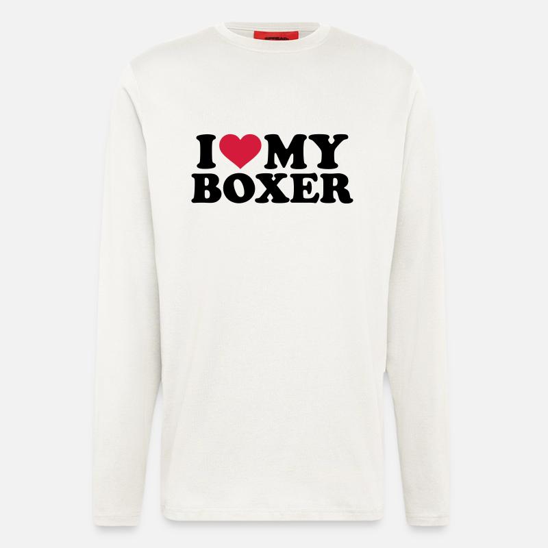 Boxer - Langarmshirt - made by SPREAD  - OFF WHITE