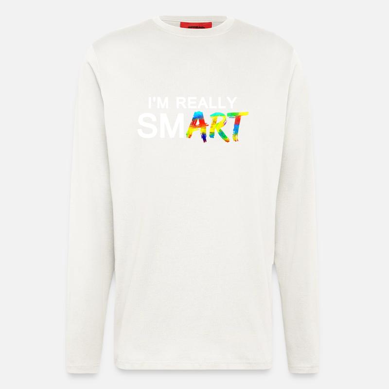 Really SmART 02 - Langarmshirt - made by SPREAD  - OFF WHITE