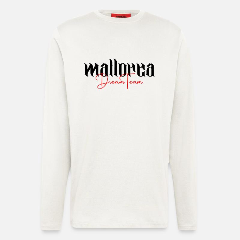 Mallorca Dream Team - Langarmshirt - made by SPREAD  - OFF WHITE