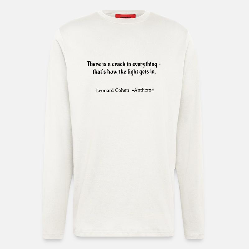 Anthem - Langarmshirt - made by SPREAD  - OFF WHITE
