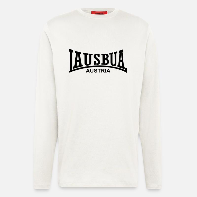 Lausbua Austria - Longsleeve - made by SPREAD  - OFF WHITE
