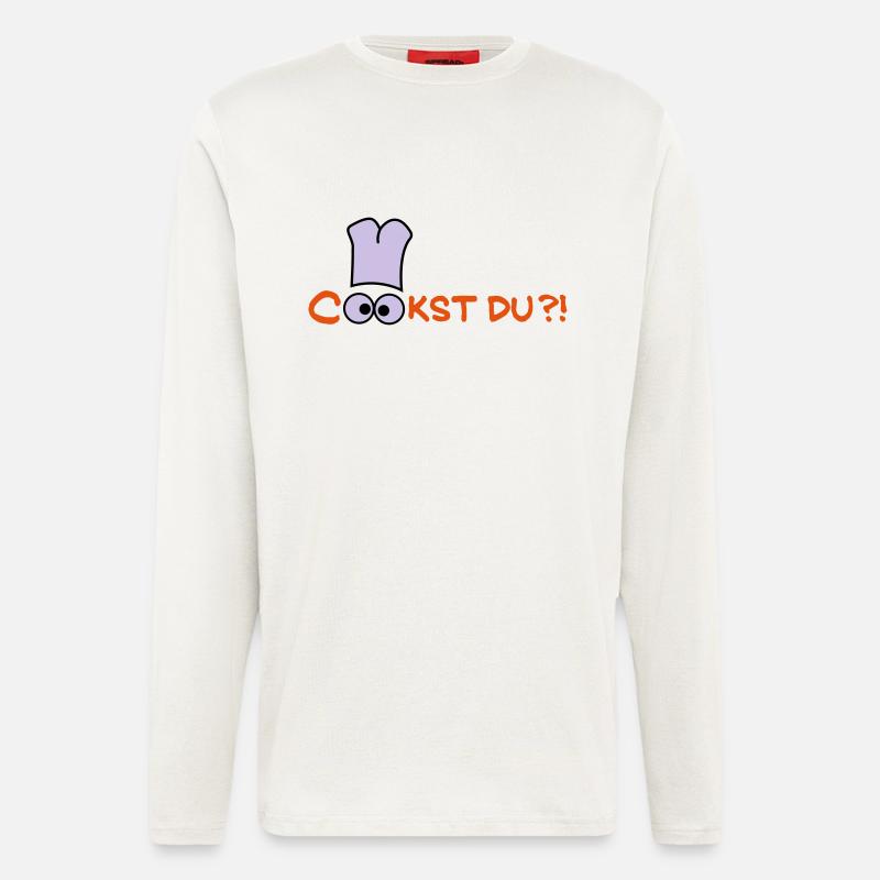 Cook st Du? - Langarmshirt - made by SPREAD  - OFF WHITE