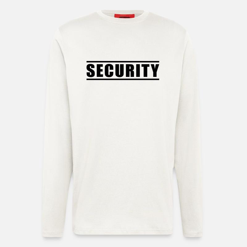 security__f1_ - Langarmshirt - made by SPREAD  - OFF WHITE