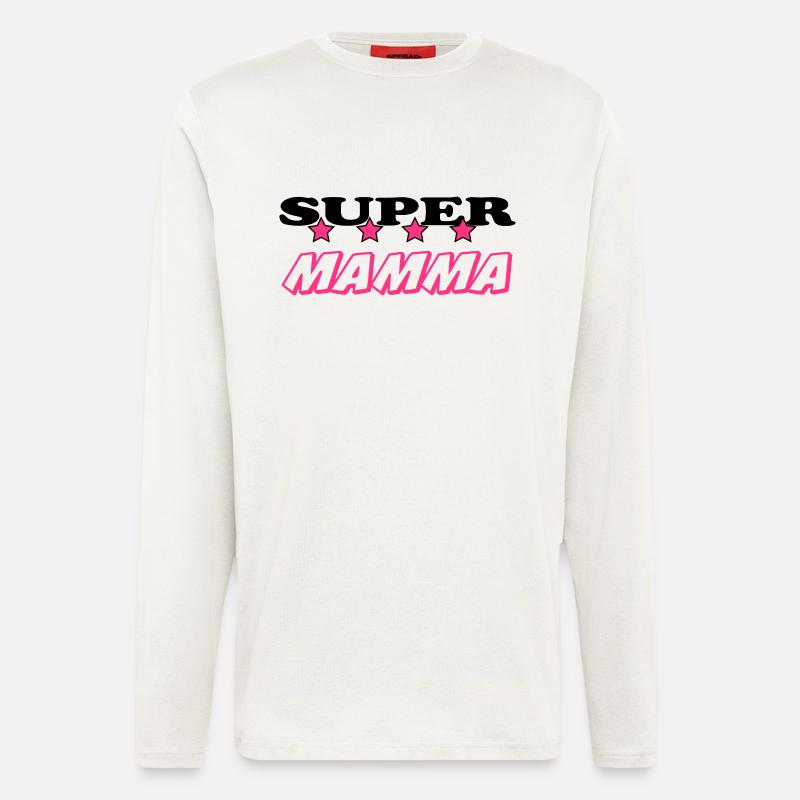 Super mamma - Langarmshirt - made by SPREAD  - OFF WHITE