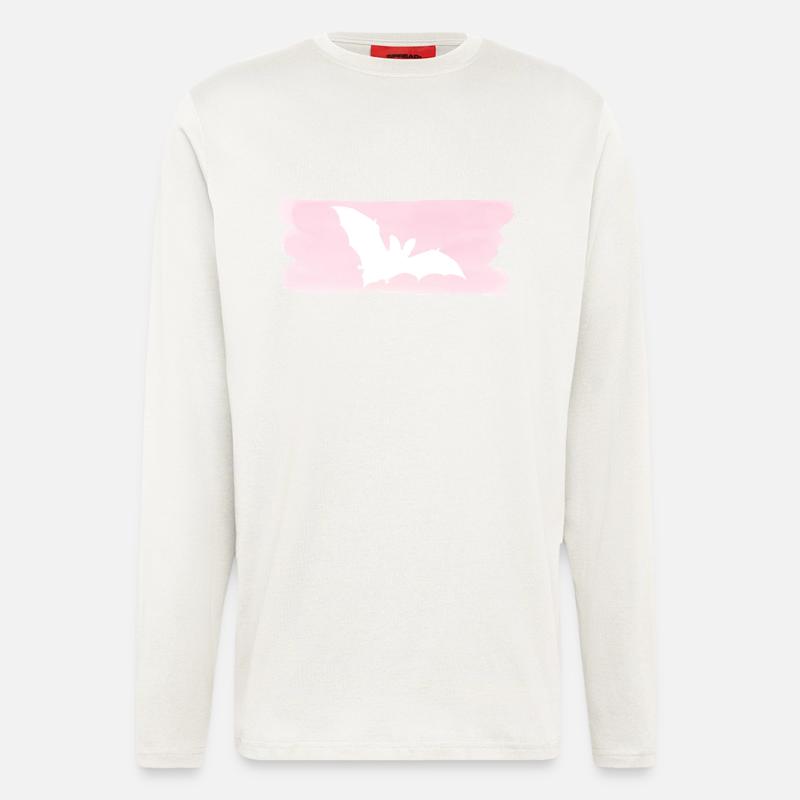 Fledermaus - Langarmshirt - made by SPREAD  - OFF WHITE
