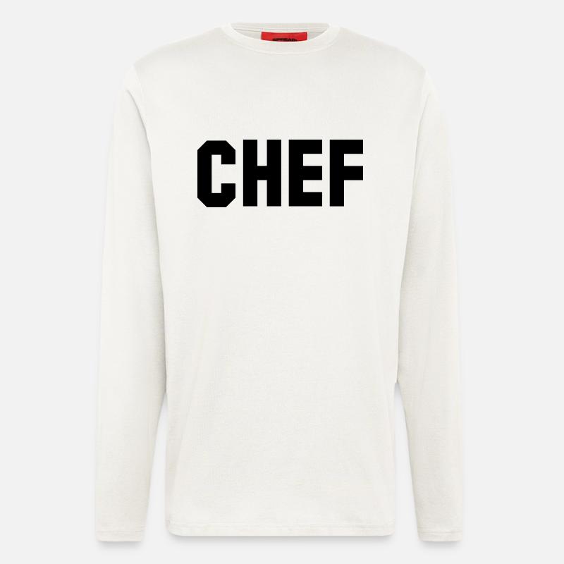chef - Langarmshirt - made by SPREAD  - OFF WHITE