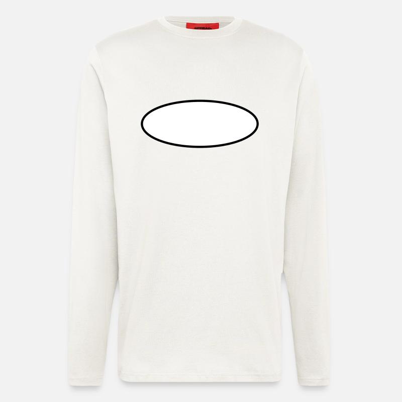 Hintergrund - Langarmshirt - made by SPREAD  - OFF WHITE