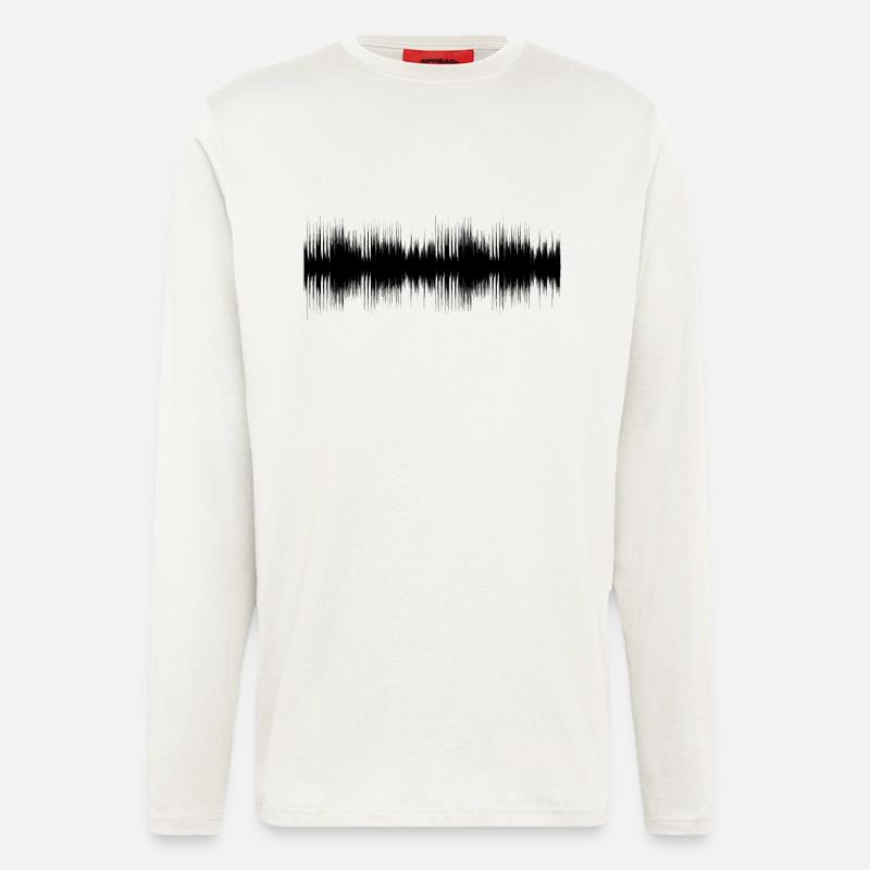 Audio - Langarmshirt - made by SPREAD  - OFF WHITE