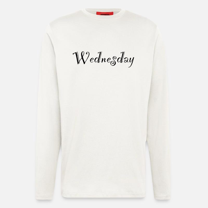 Wednesday - Langarmshirt - made by SPREAD  - OFF WHITE