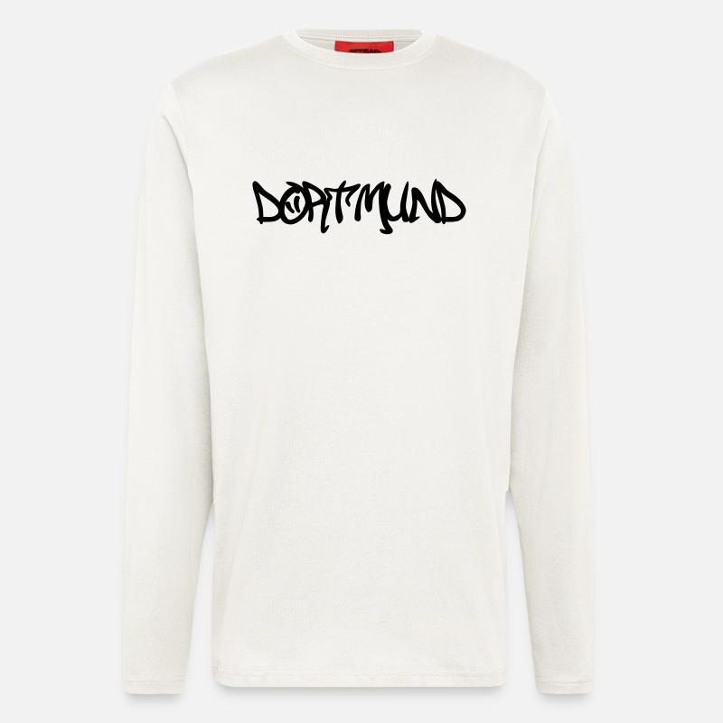Dortmund Graffiti - Longsleeve - made by SPREAD  - OFF WHITE