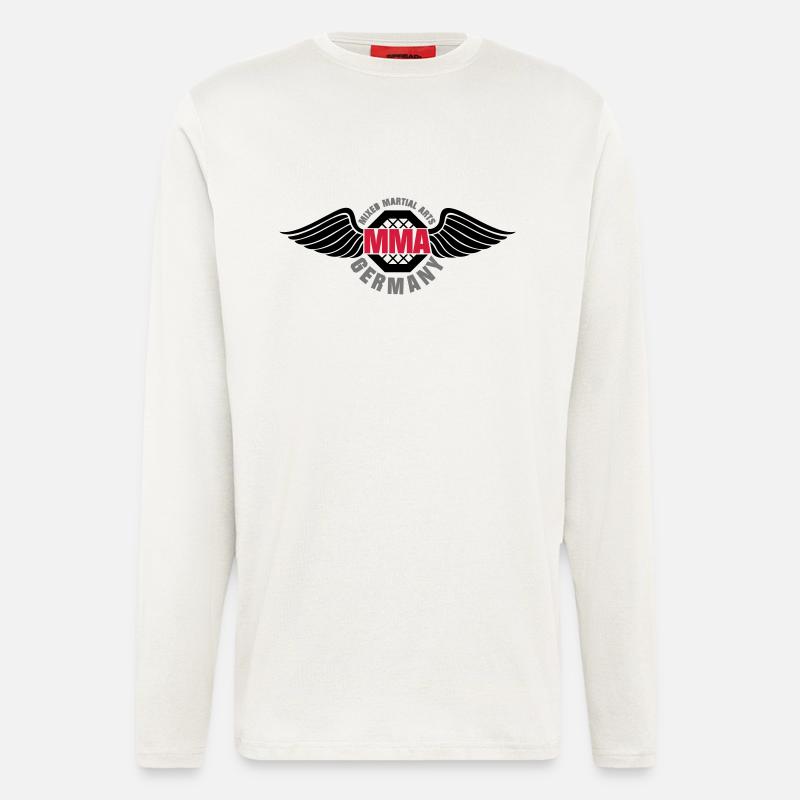mma Germany - Langarmshirt - made by SPREAD  - OFF WHITE