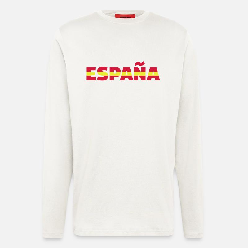 Spanien - Langarmshirt - made by SPREAD  - OFF WHITE