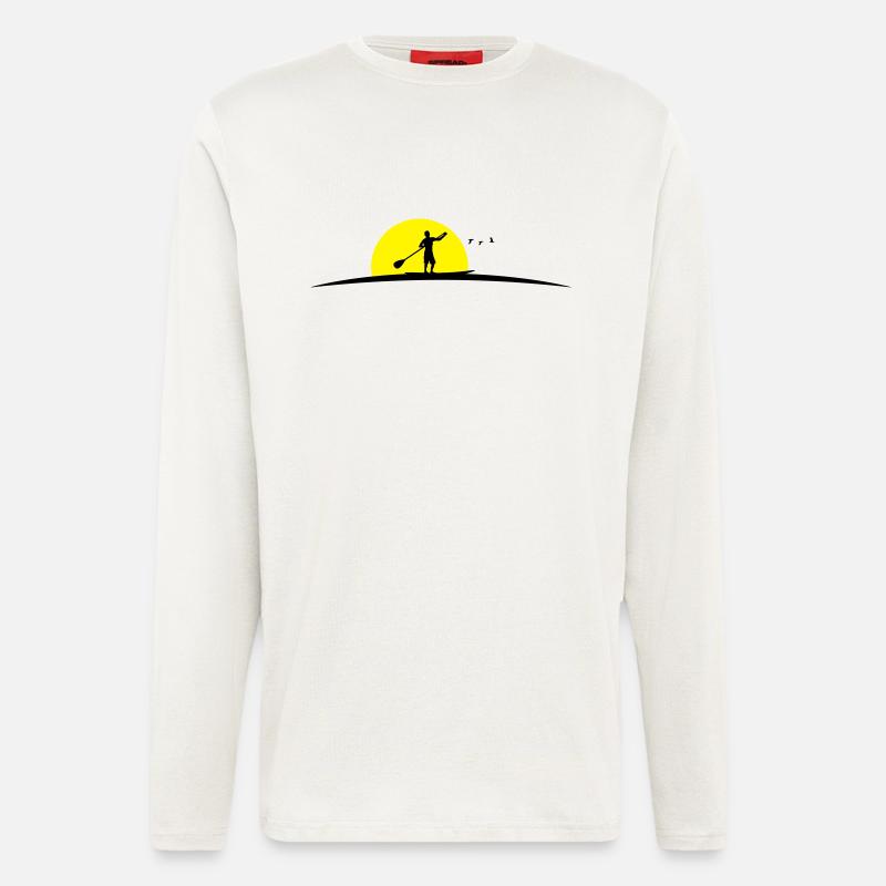 Stand Up Paddeln - Langarmshirt - made by SPREAD  - OFF WHITE
