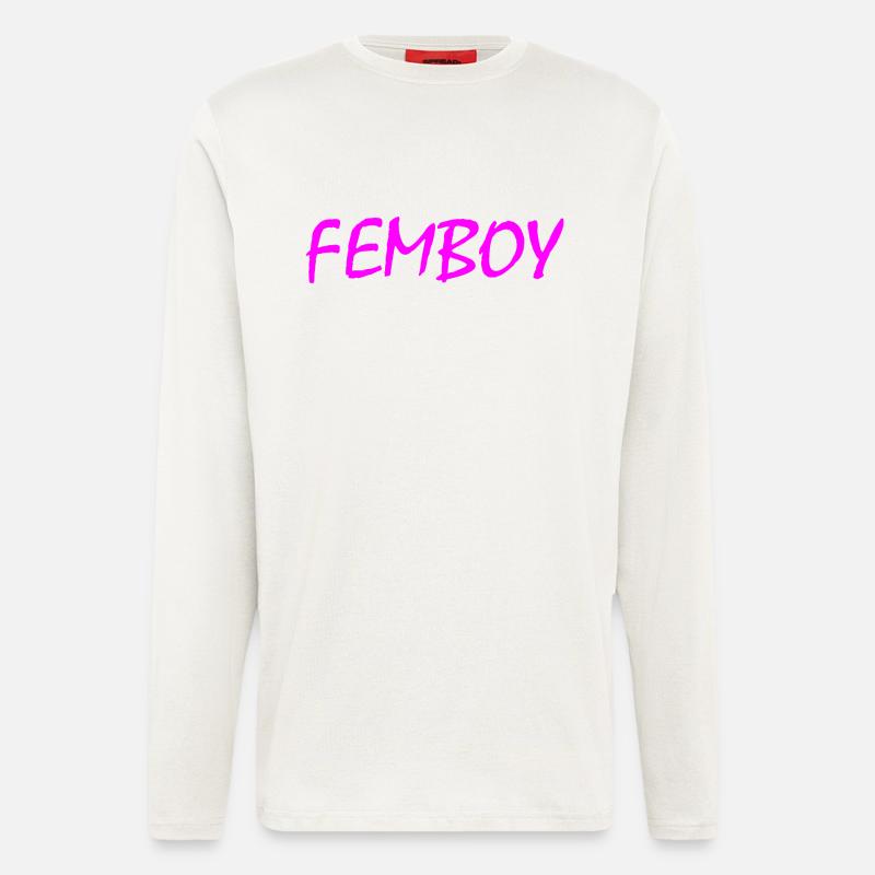 Femboy - Langarmshirt - made by SPREAD  - OFF WHITE